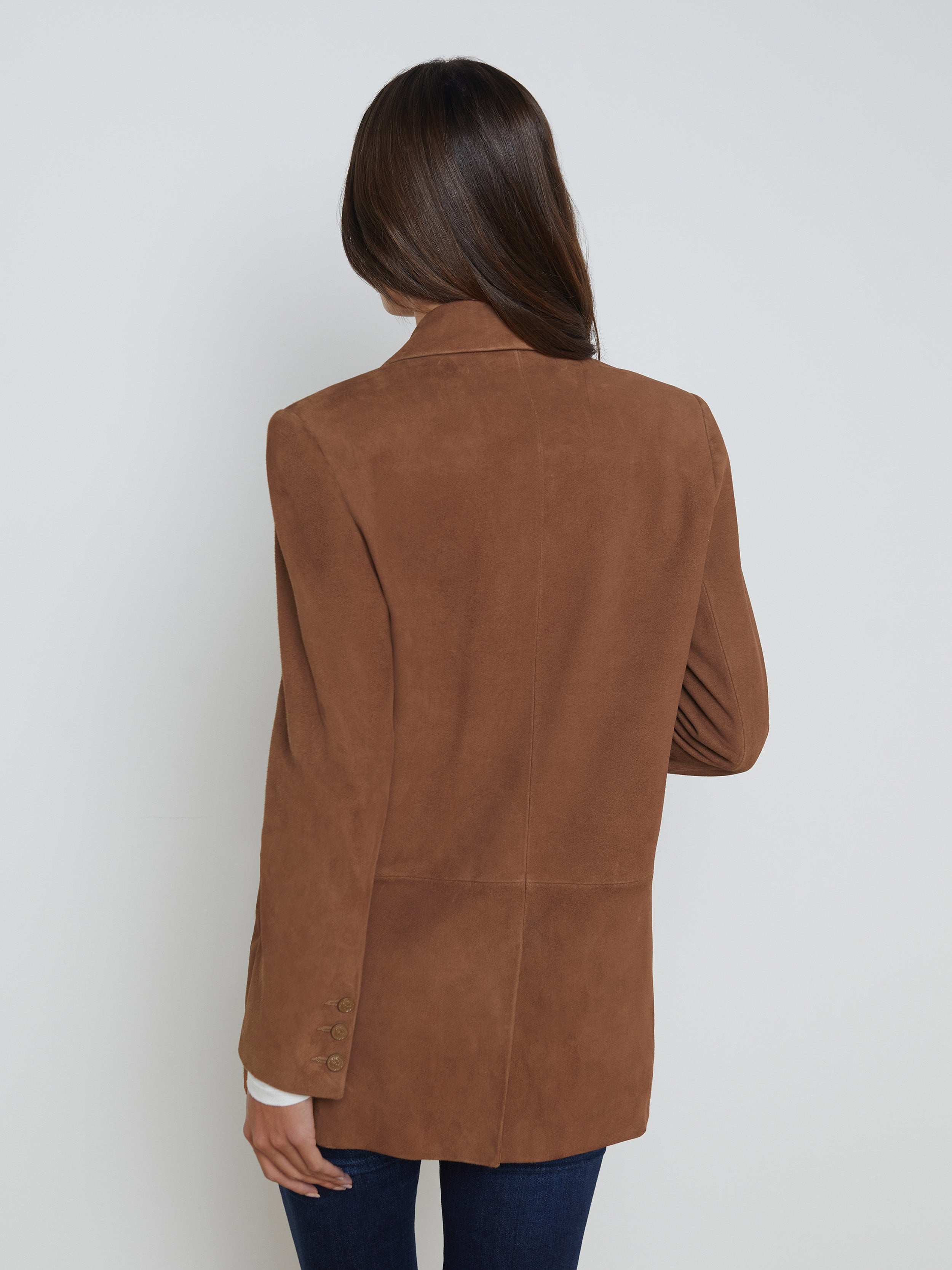 Aimee Suede Blazer - 5