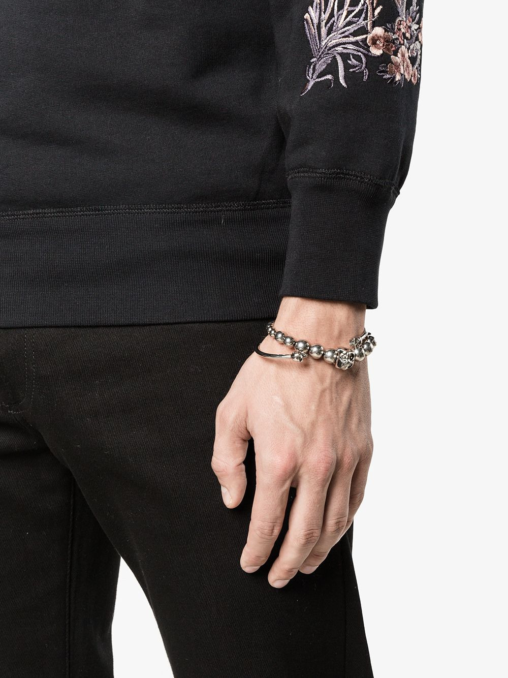 Alexander Mcqueen Men Logo Bracelet - 2