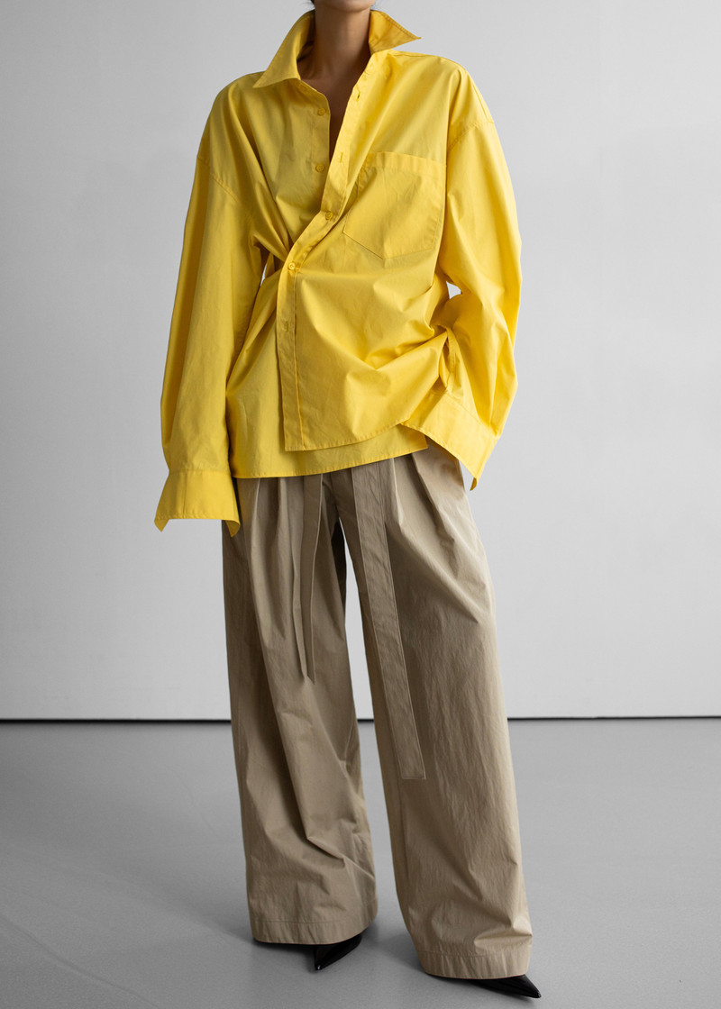 Cascais Oversized Shirt - Yellow 3