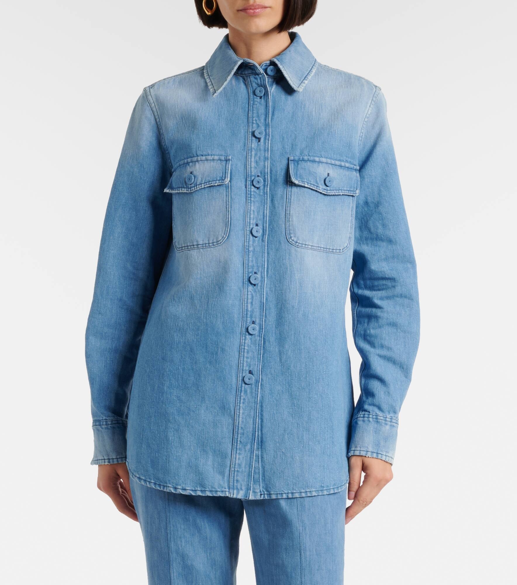 John Austin denim shirt - 6