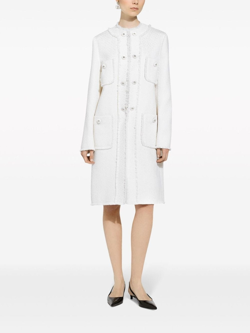 single-breasted tweed coat 3