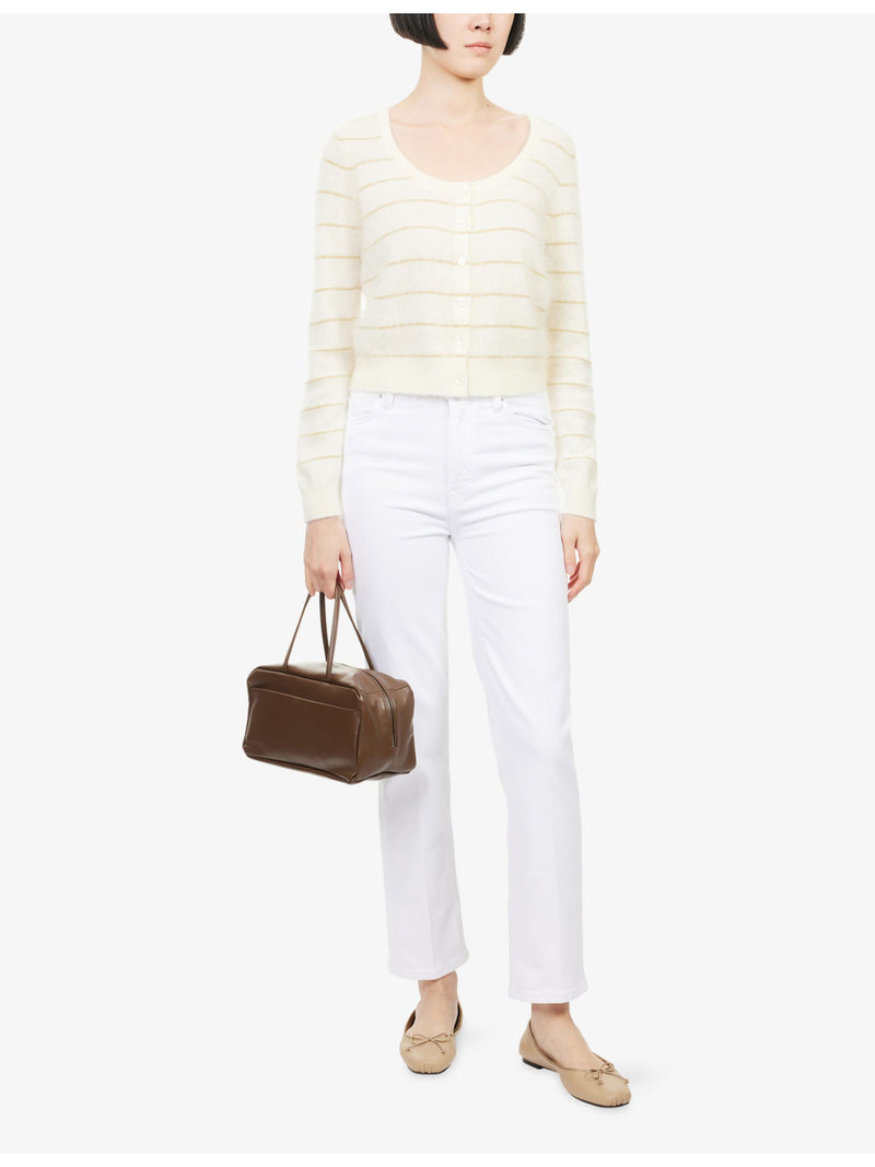 PAIGE Fortuna Stripe Cashmere Cardigan outlook