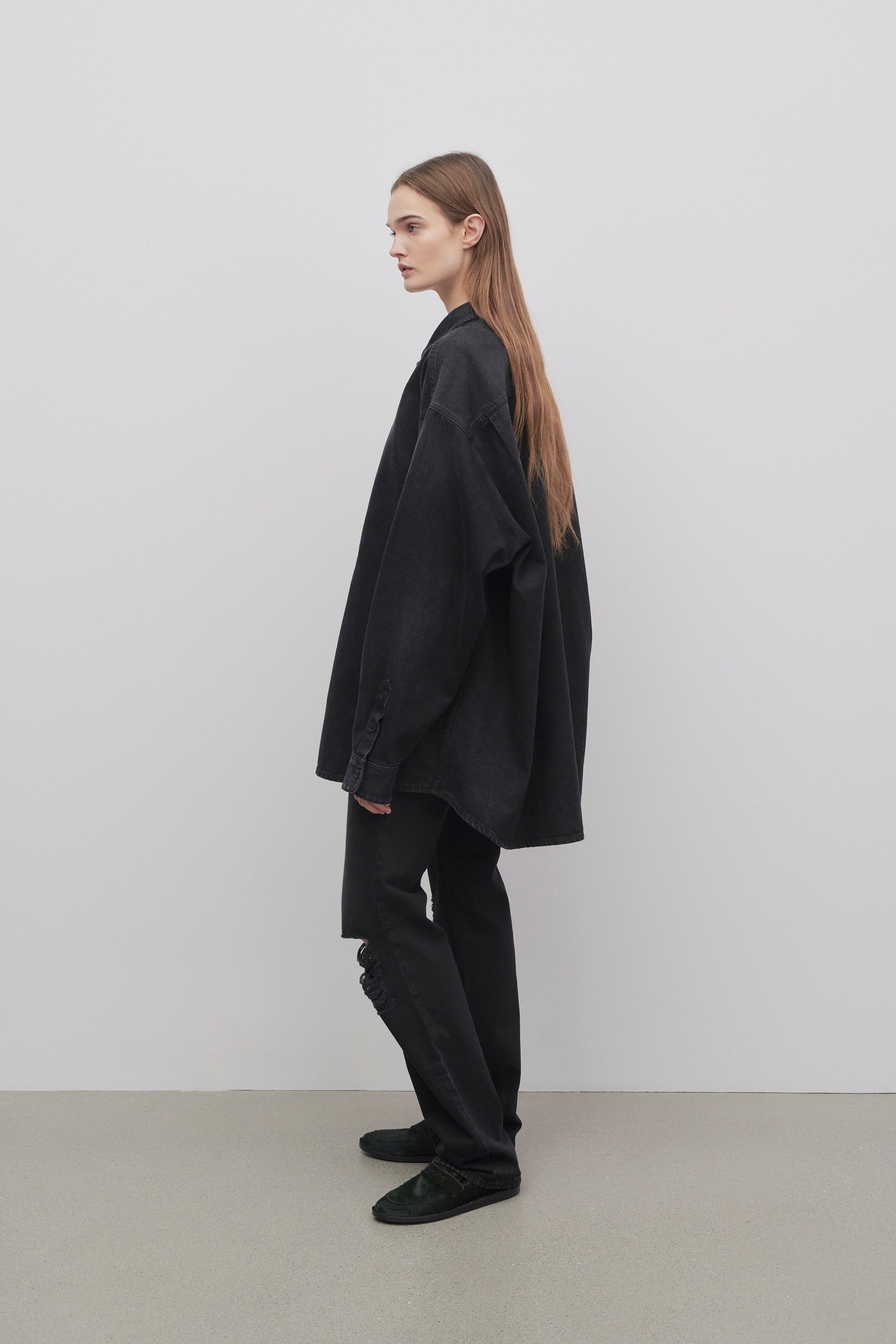 The Row Carel Jeans in Denim | therow | REVERSIBLE