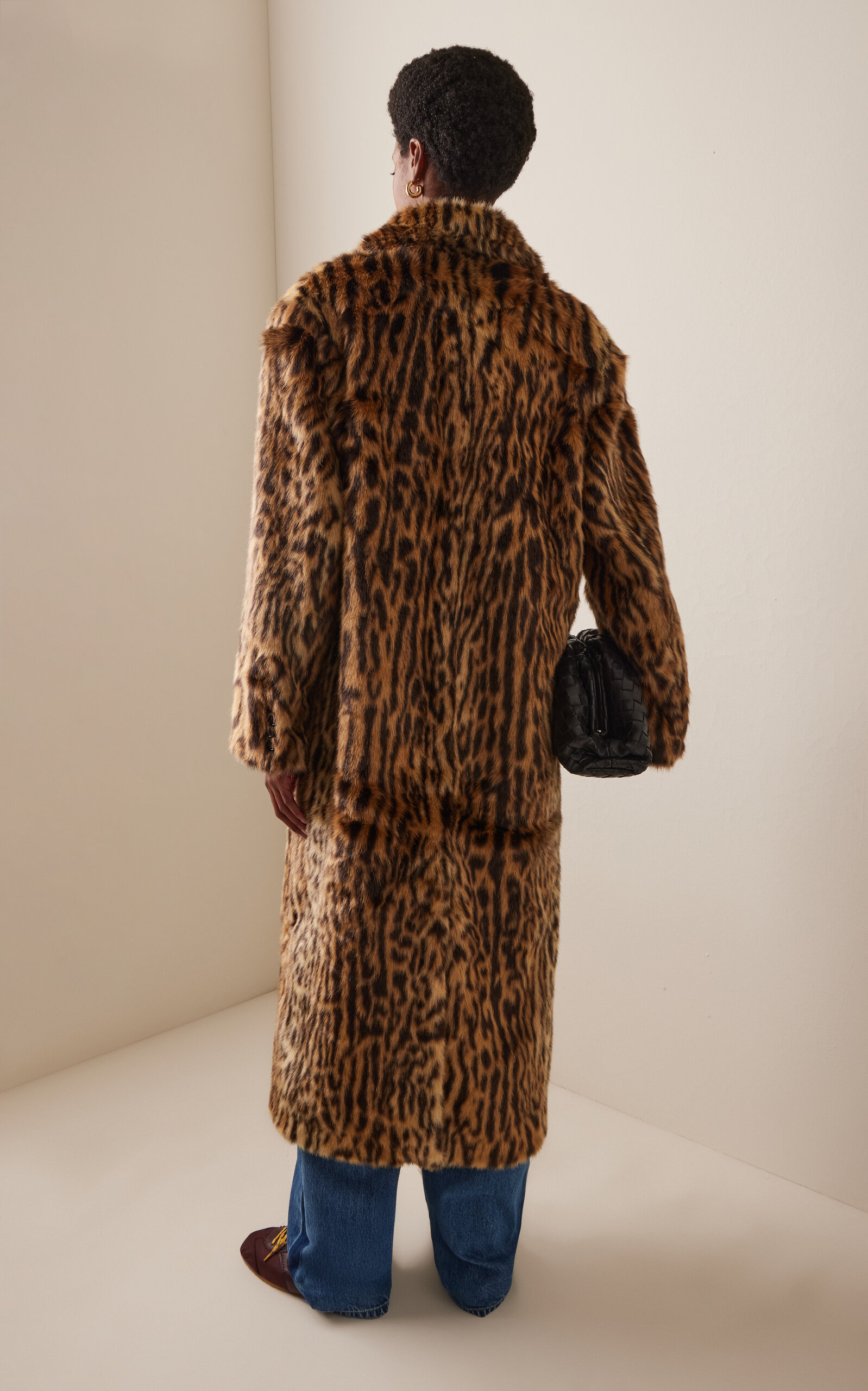Marceline Leopard Faux Fur Coat animal - 4
