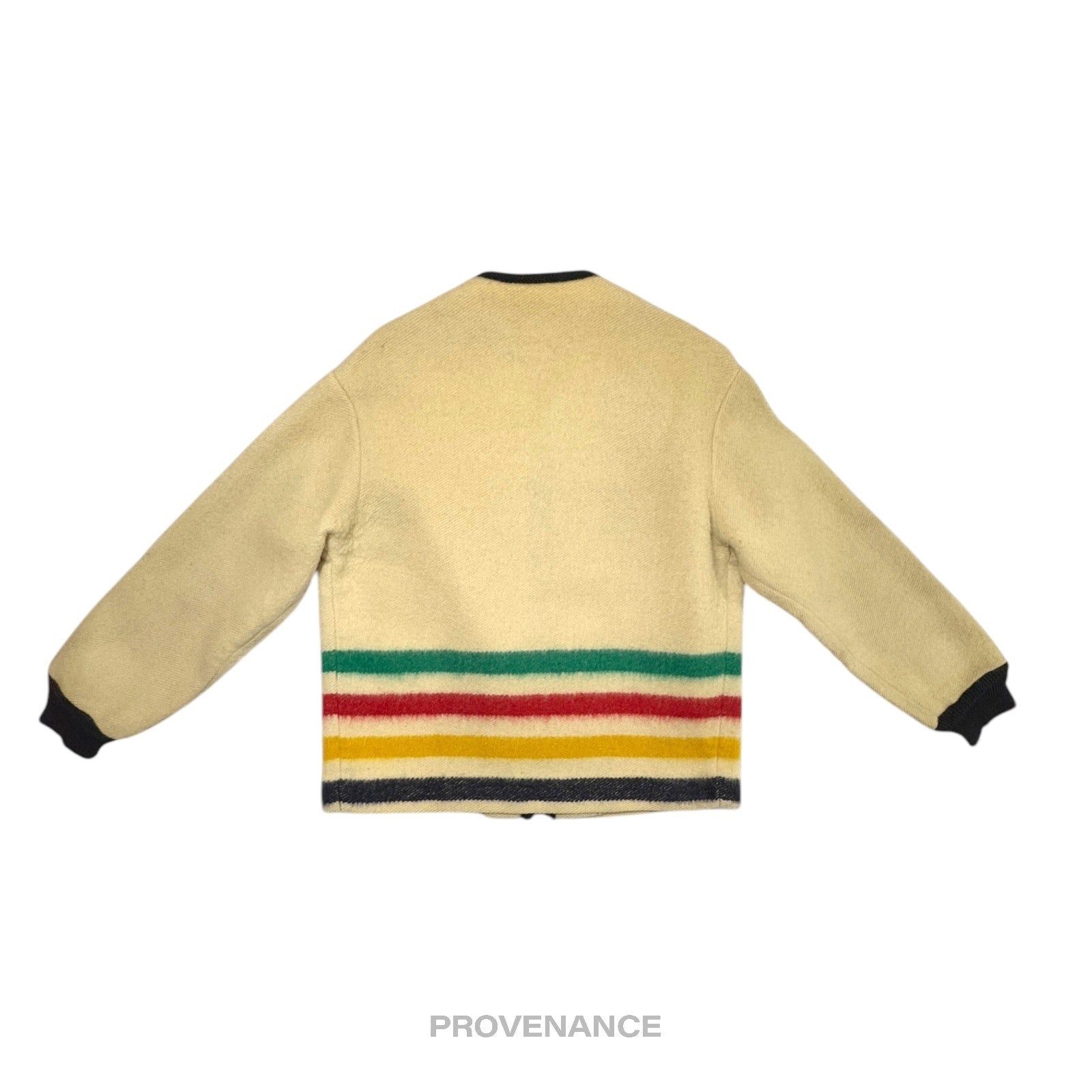 Hudson's Bay Co. - Hudson's Bay Company HBC Point Blanket Bomber Coat Wool M - 3