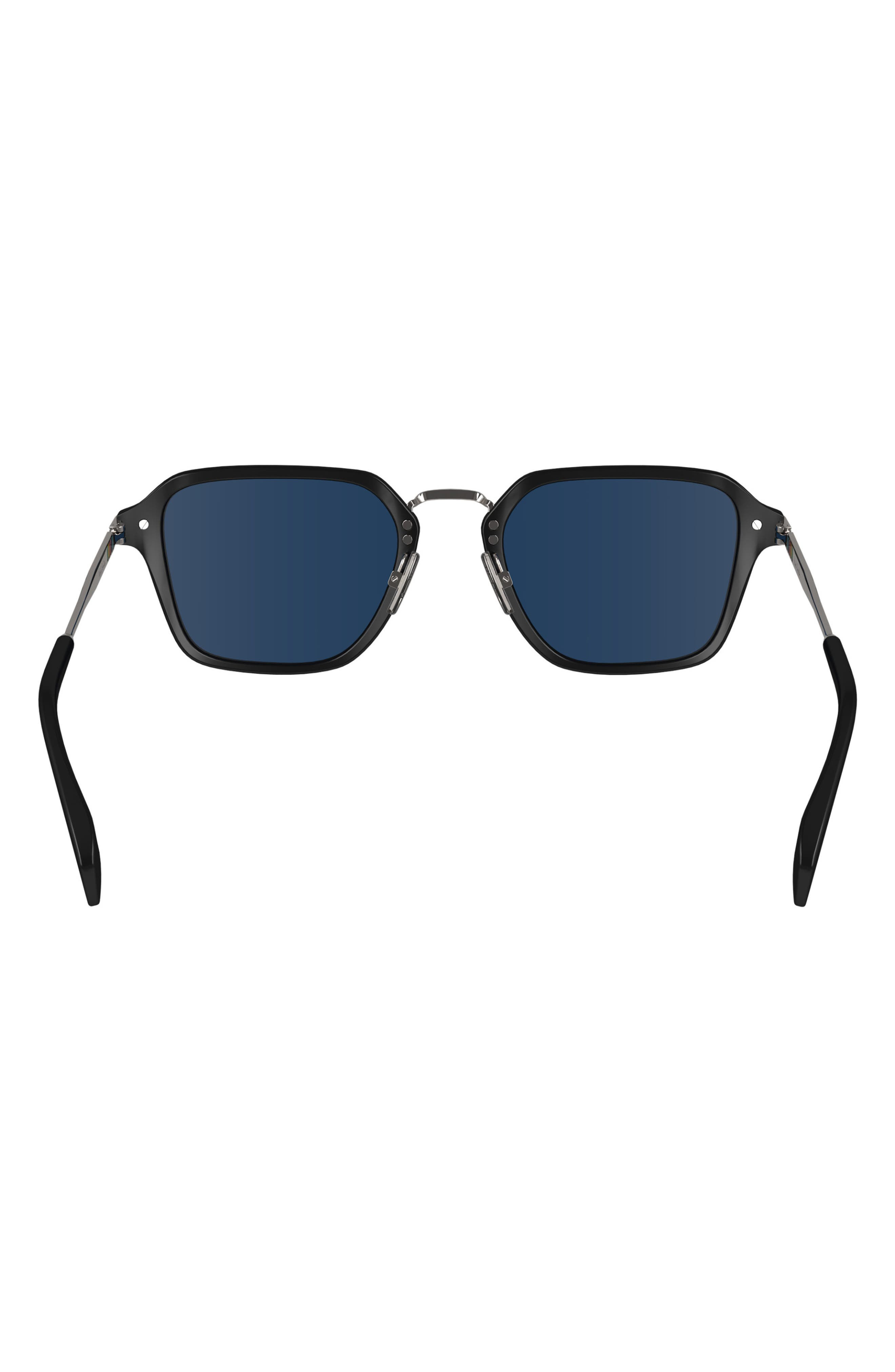Paul Smith Kramer 52mm Rectangular Sunglasses in Black at Nordstrom - 3