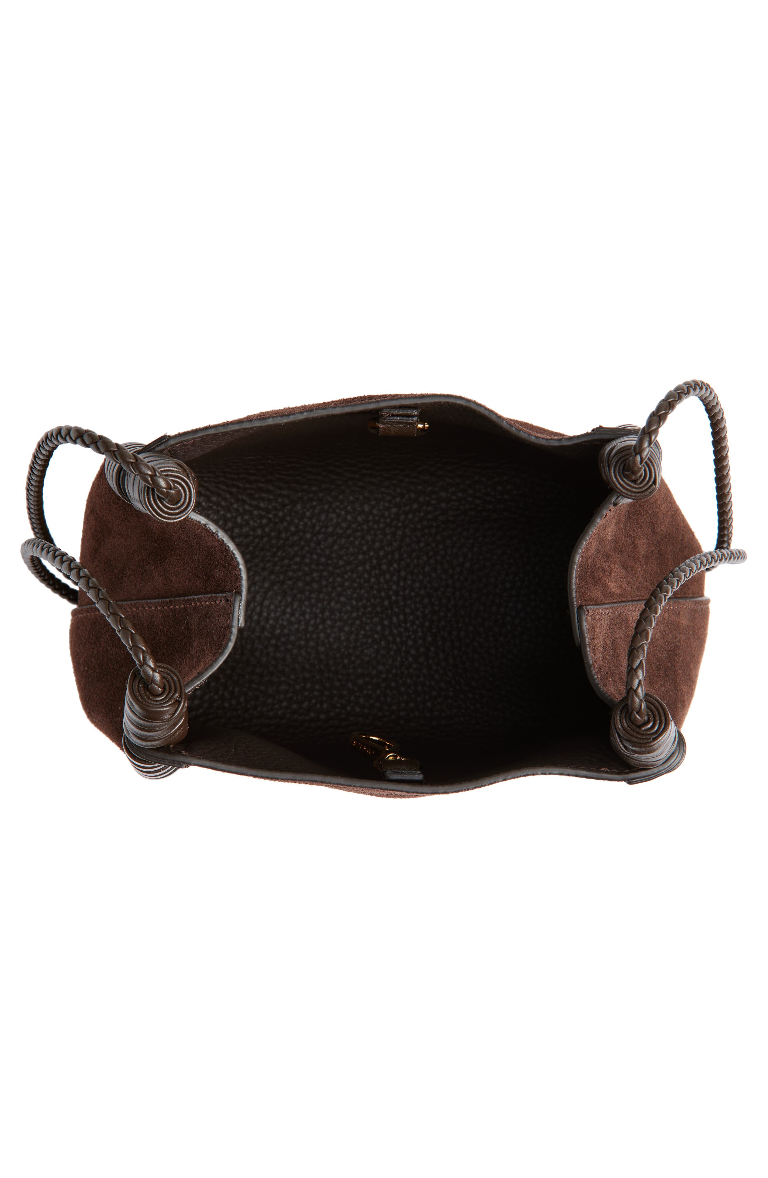 Etro Extra Small Libra Suede Crossbody Bag in M0406 Dark Brown at Nordstrom - 5