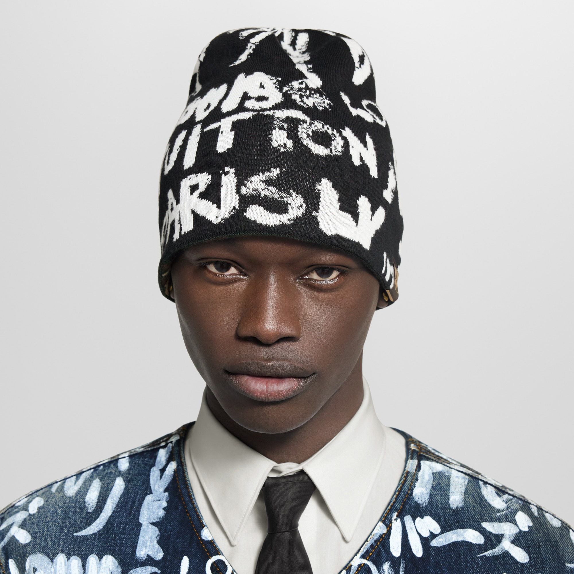 LV Fit Scribble Beanie - 5