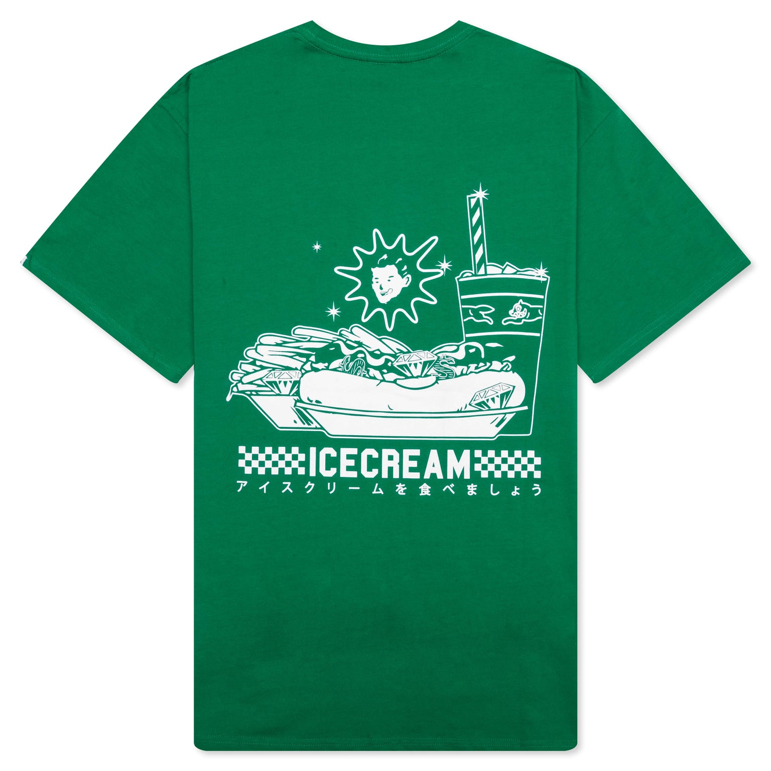 IC DINER FOOD S/S TEE - JOLLY GREEN - 2