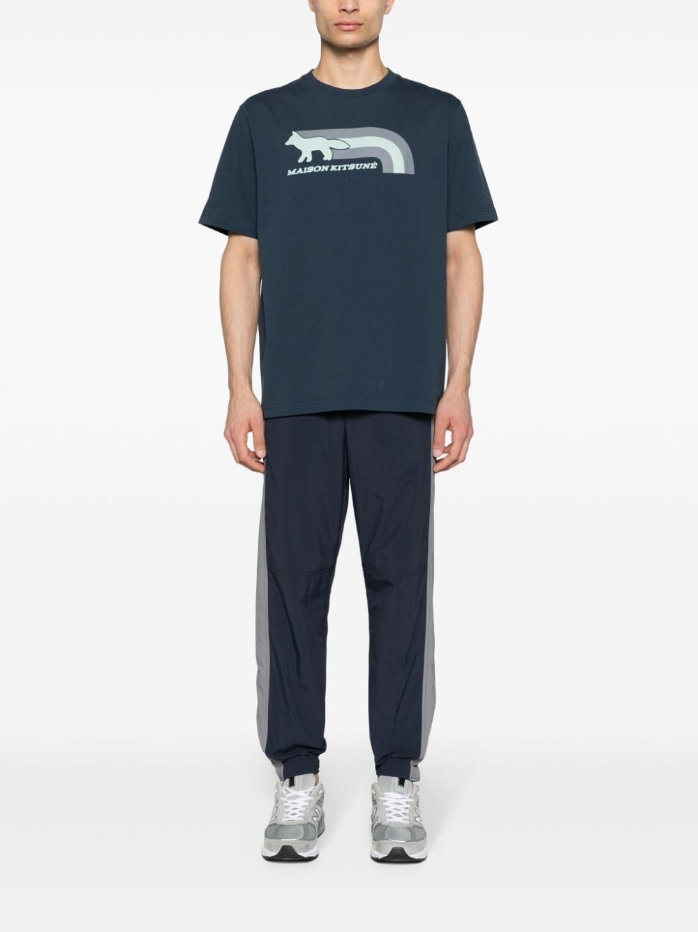 colour-block track pants - 2