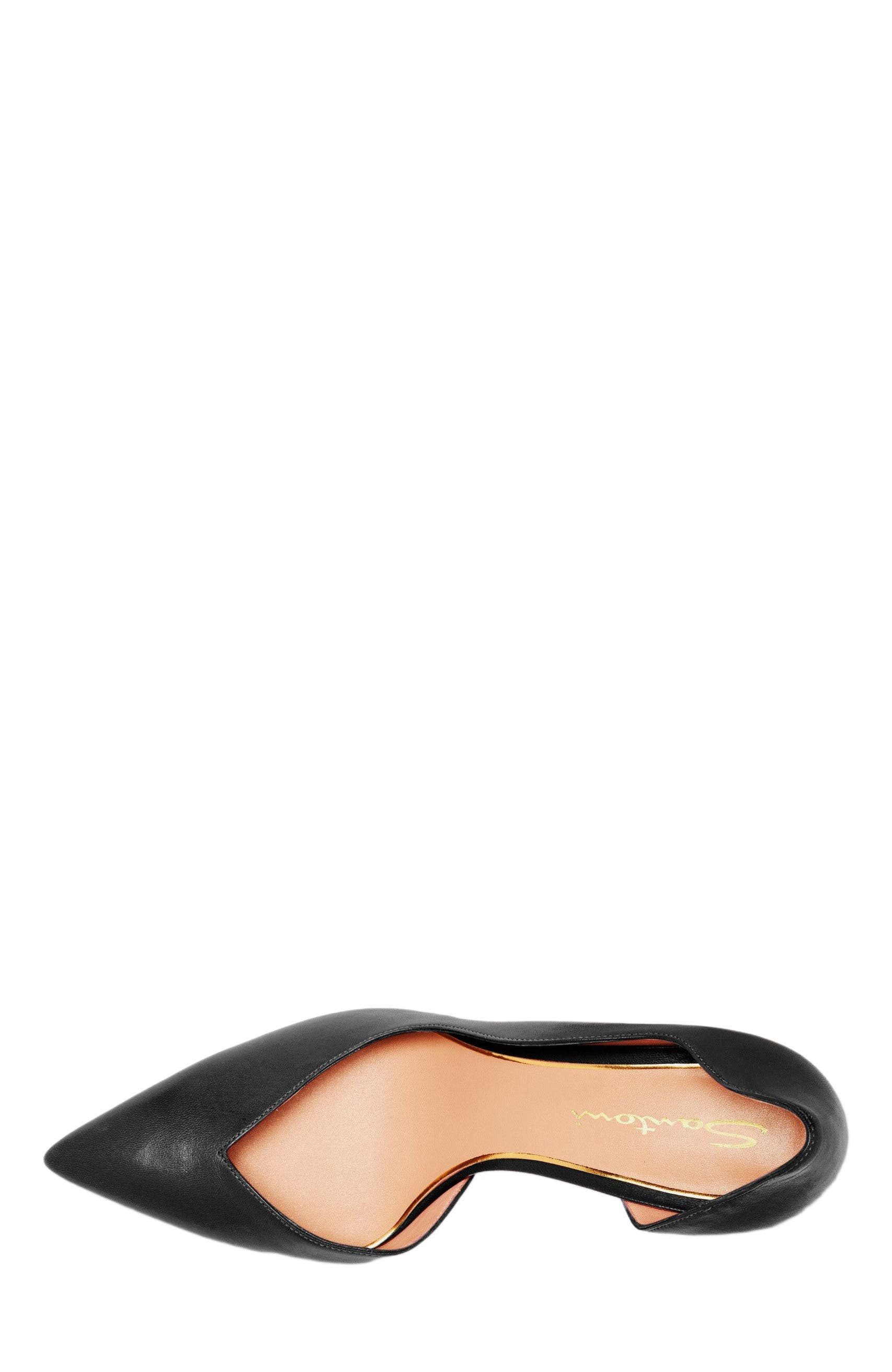 Santoni Women's  leather high-heel pump in Black at Nordstrom - 3