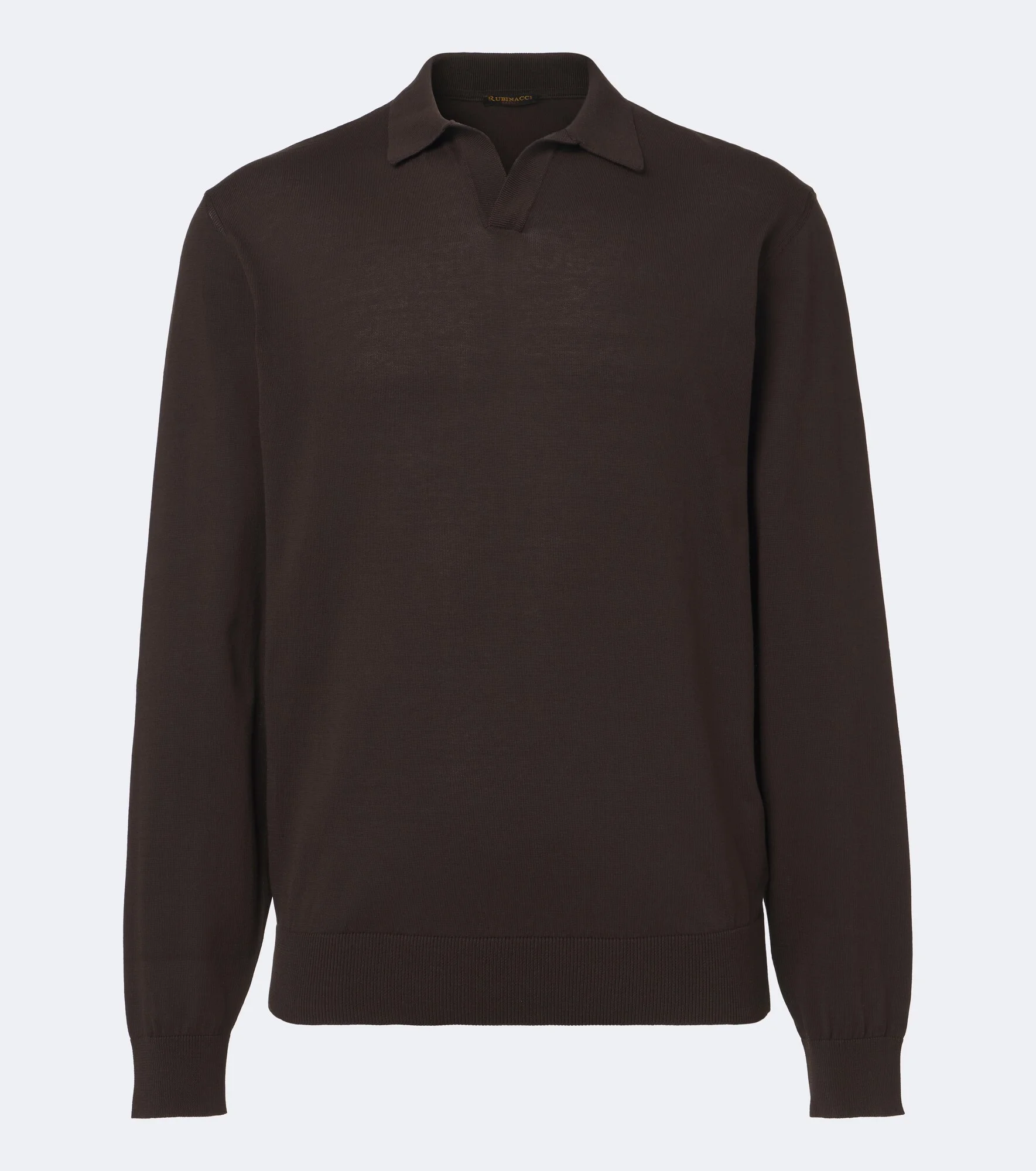 Cotton polo sweater - 1