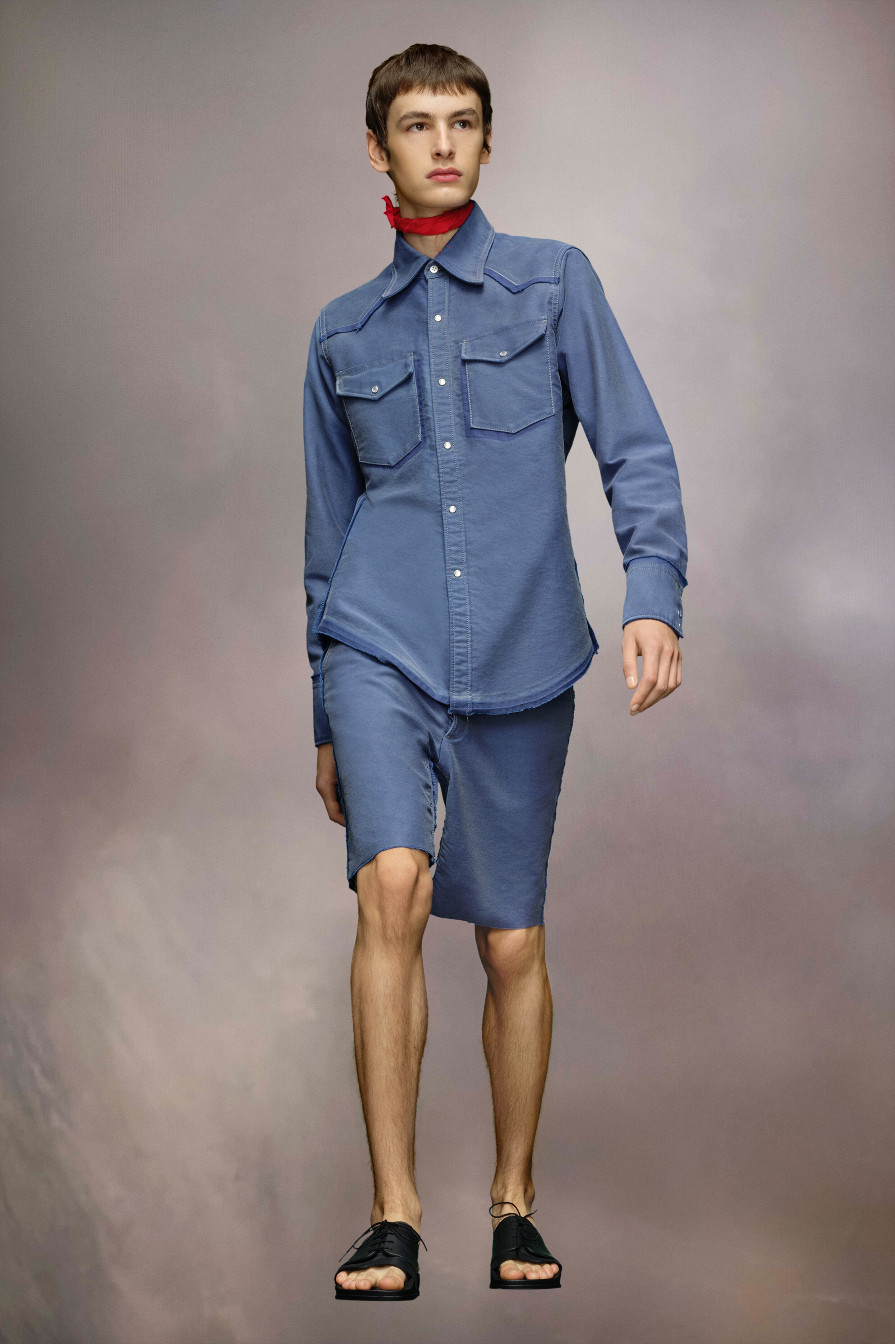 Worker's moleskin shirt - 2