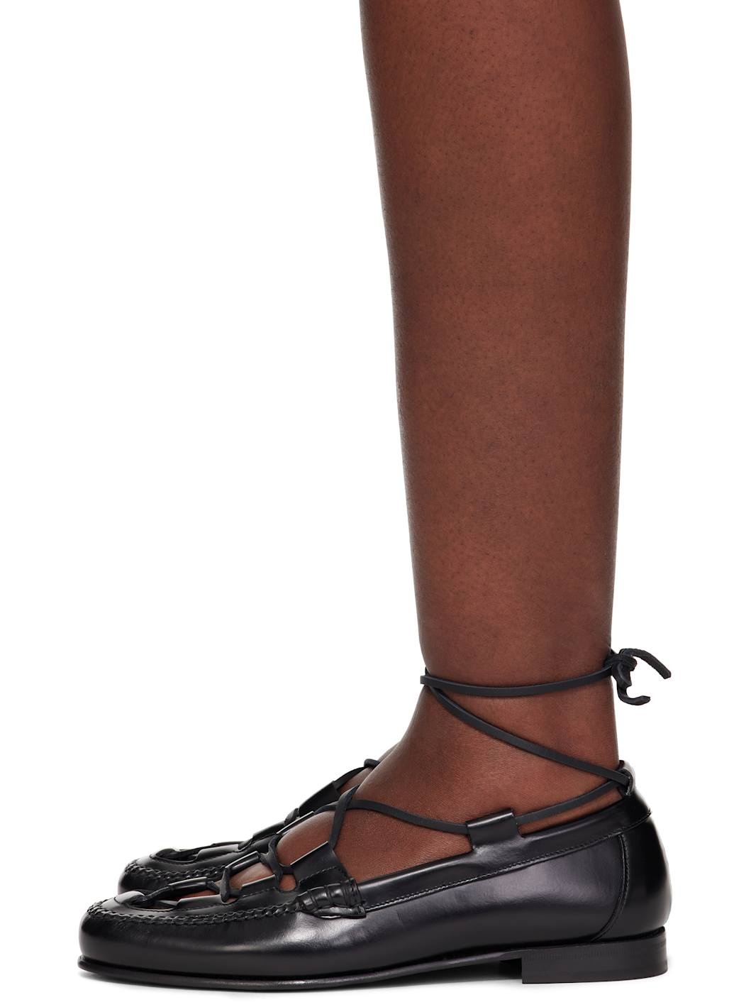 Black Cordada Loafers - 3