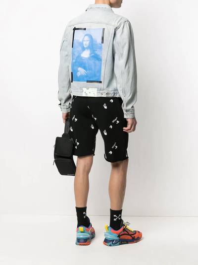 Off-White Mona Lisa denim jacket outlook