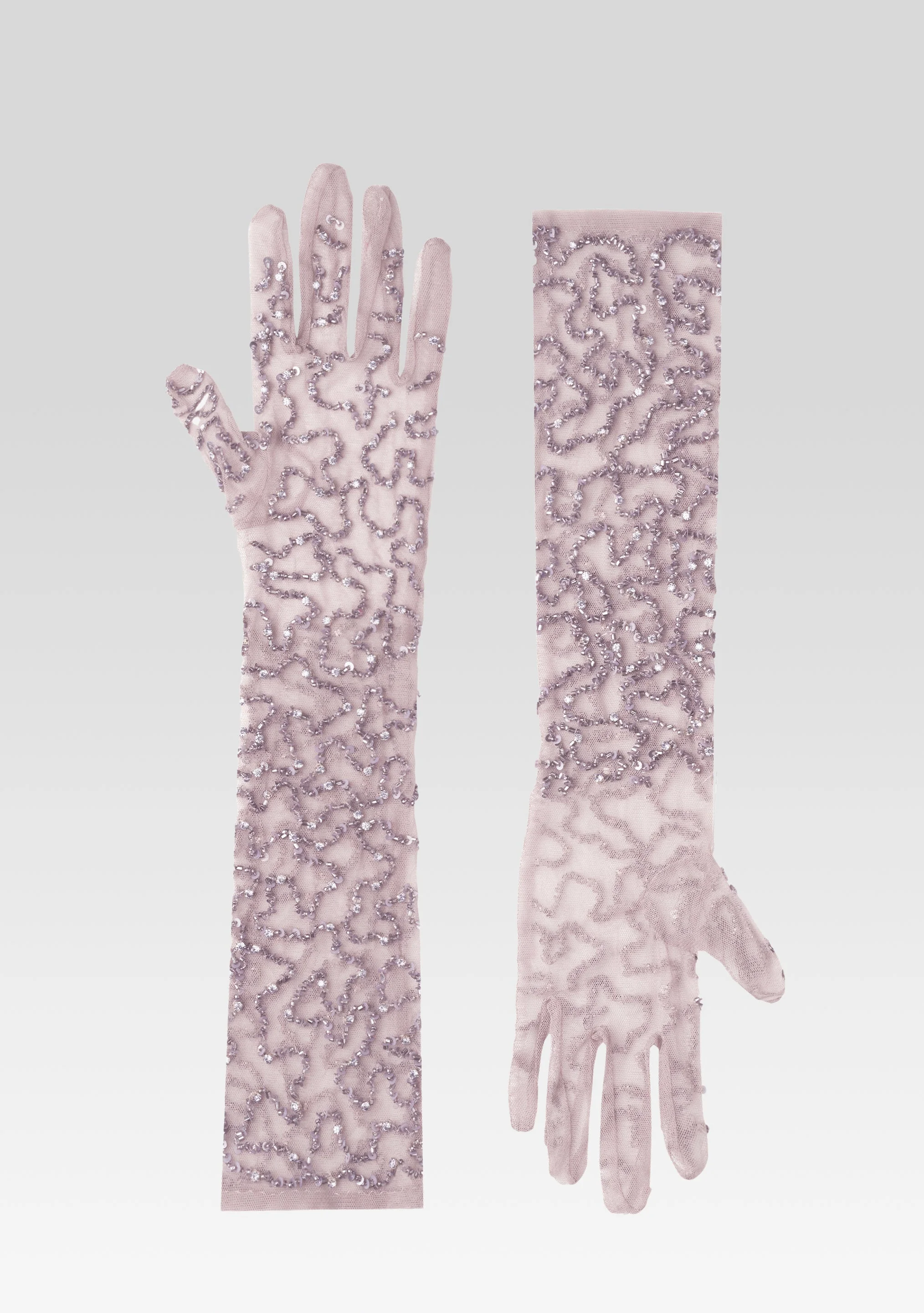 POPPY SEQUIN GLOVES - 1