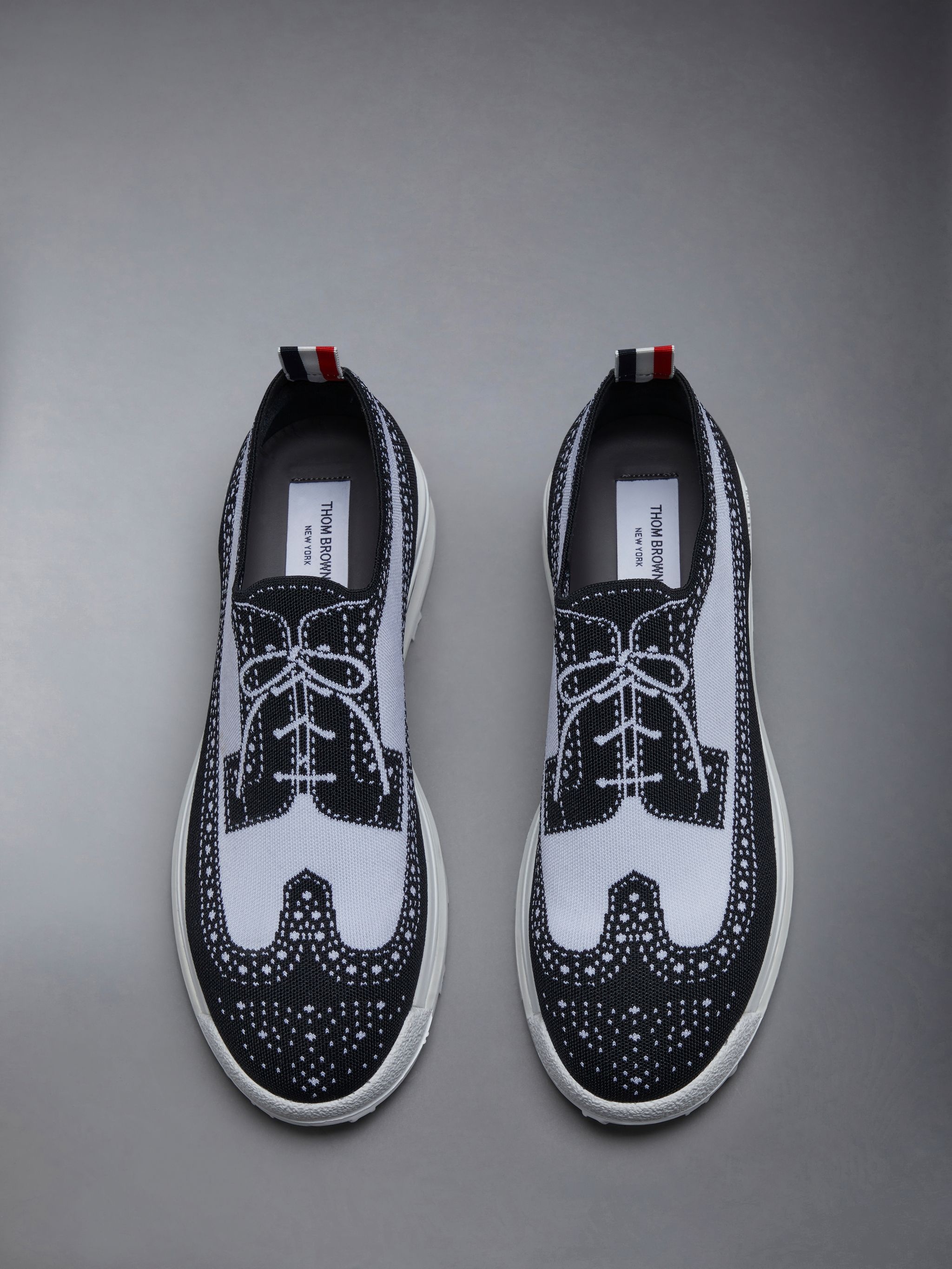 Trompe L'oeil Longwing Knit Tech Runner - 5
