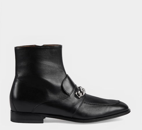 Gucci Interlocking G Chain Boots - 1