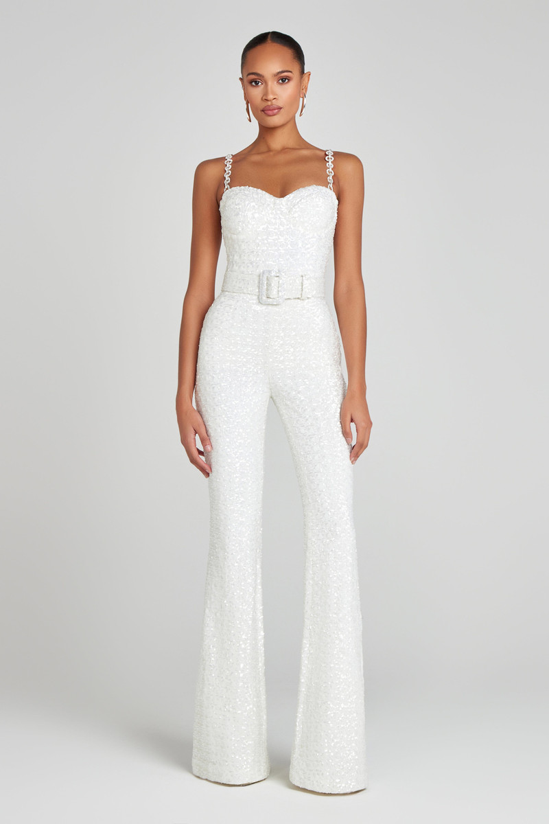 LUCINDA White Jumpsuit 1