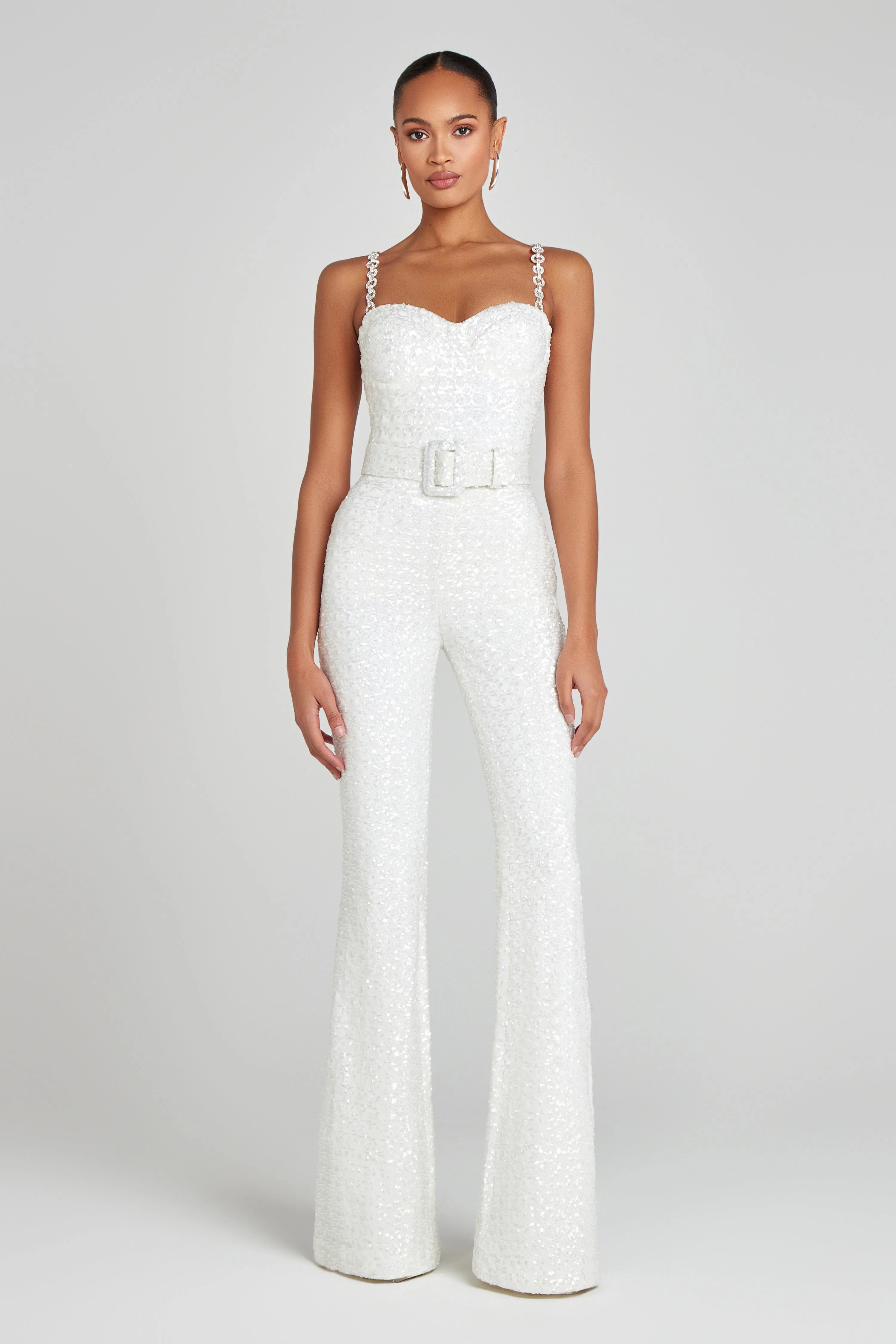 LUCINDA White Jumpsuit - 1
