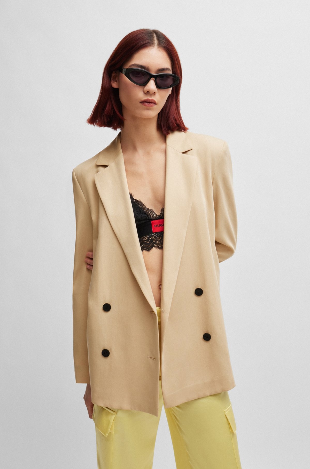 REGULAR-FIT JACKET WITH DOUBLE-BREASTED CLOSURE - 2