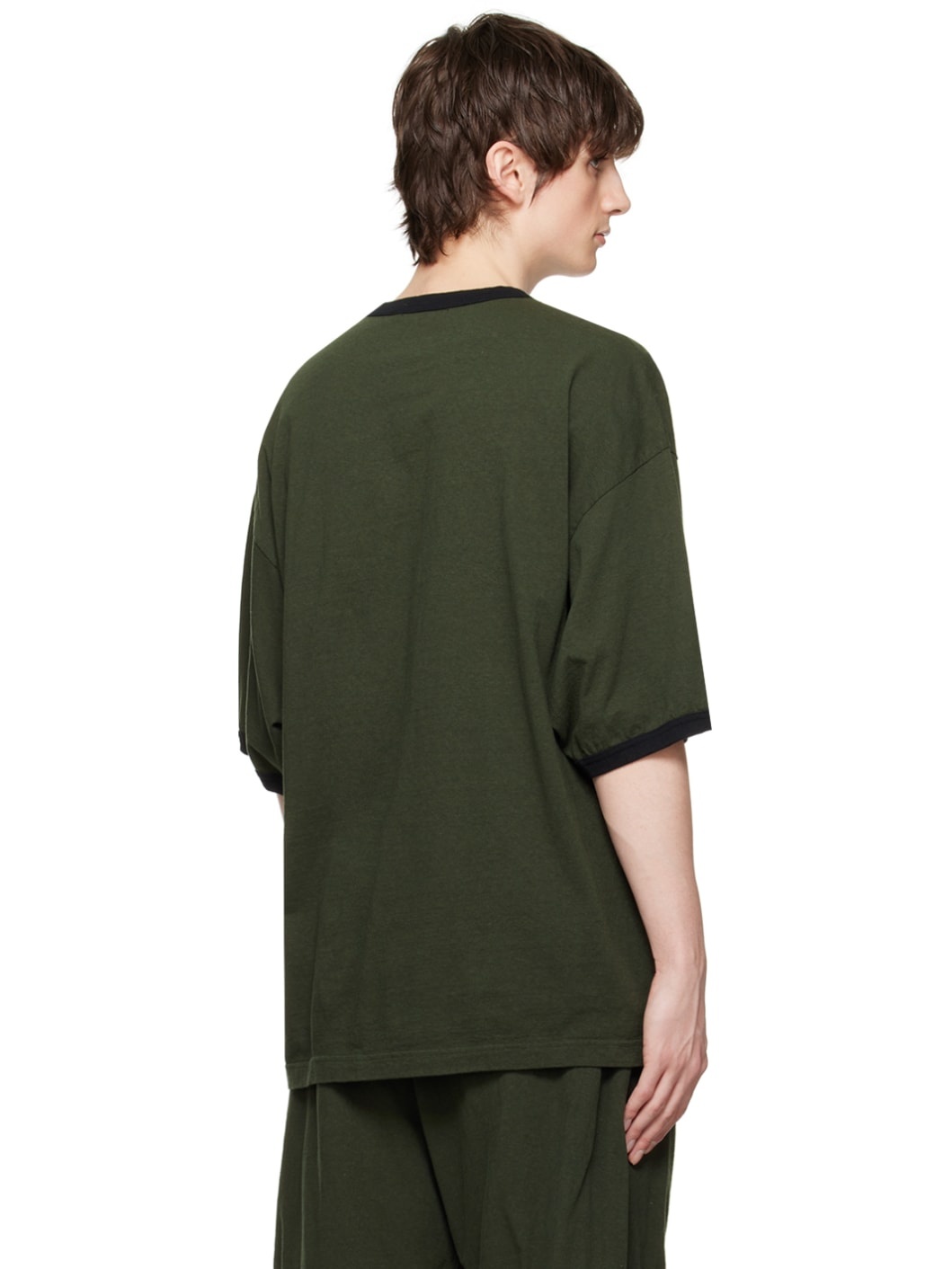 Khaki Appliqué T-Shirt - 3