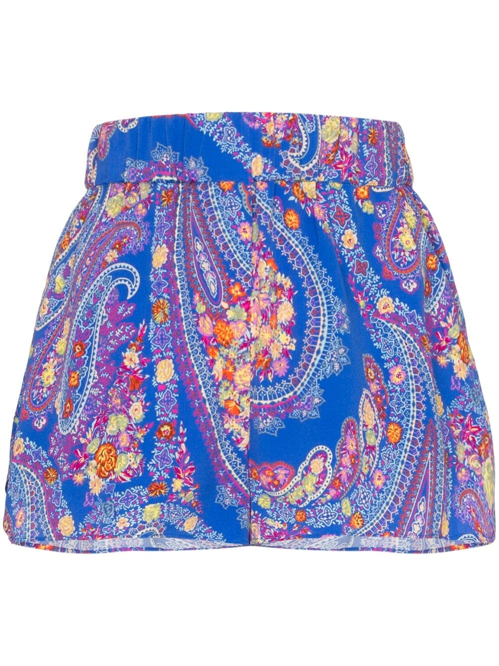 paisley-print shorts - 1