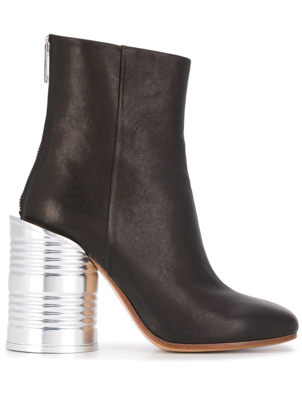 tin can heel ankle boot - 1