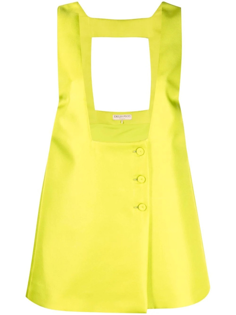button-fastening pinafore dress 1