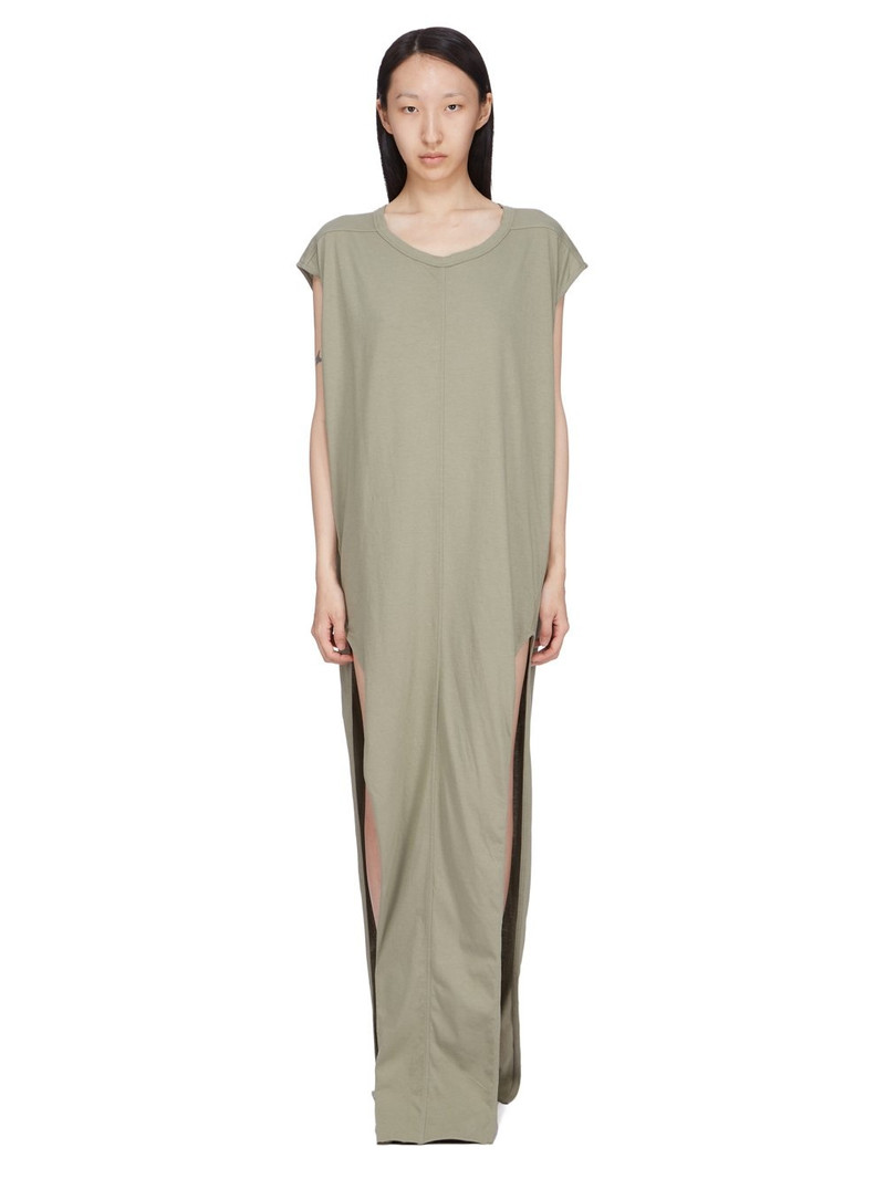 side-split sleeveless maxi dress - 1