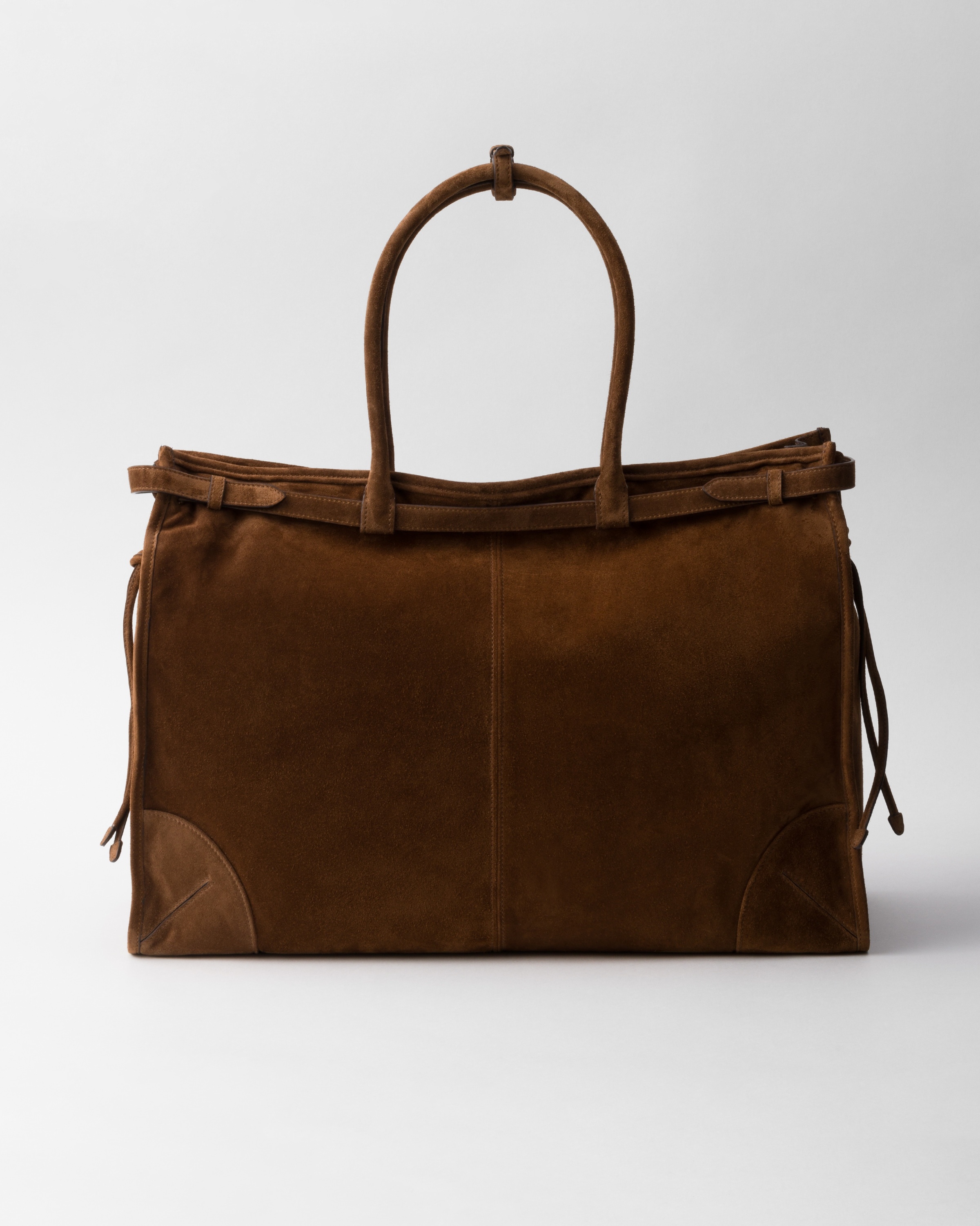 Suede tote bag - 4