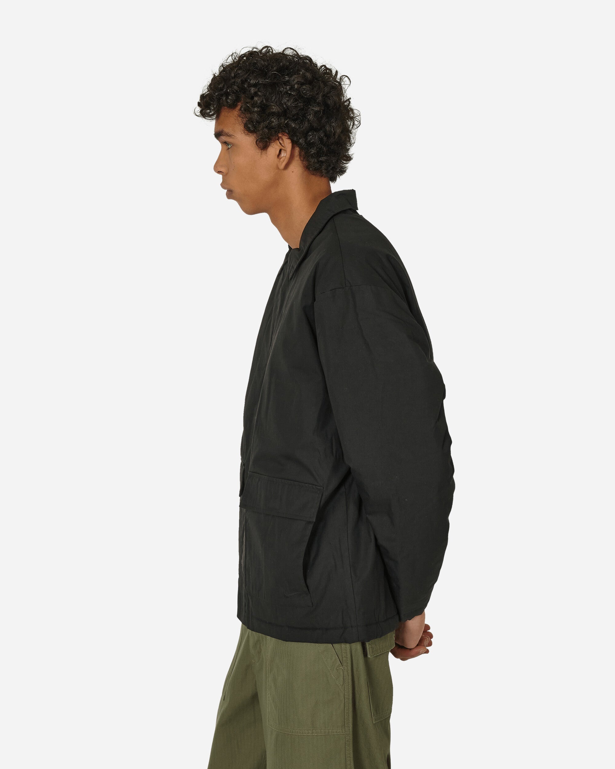 Waxed Canvas Work Jacket Black - 2