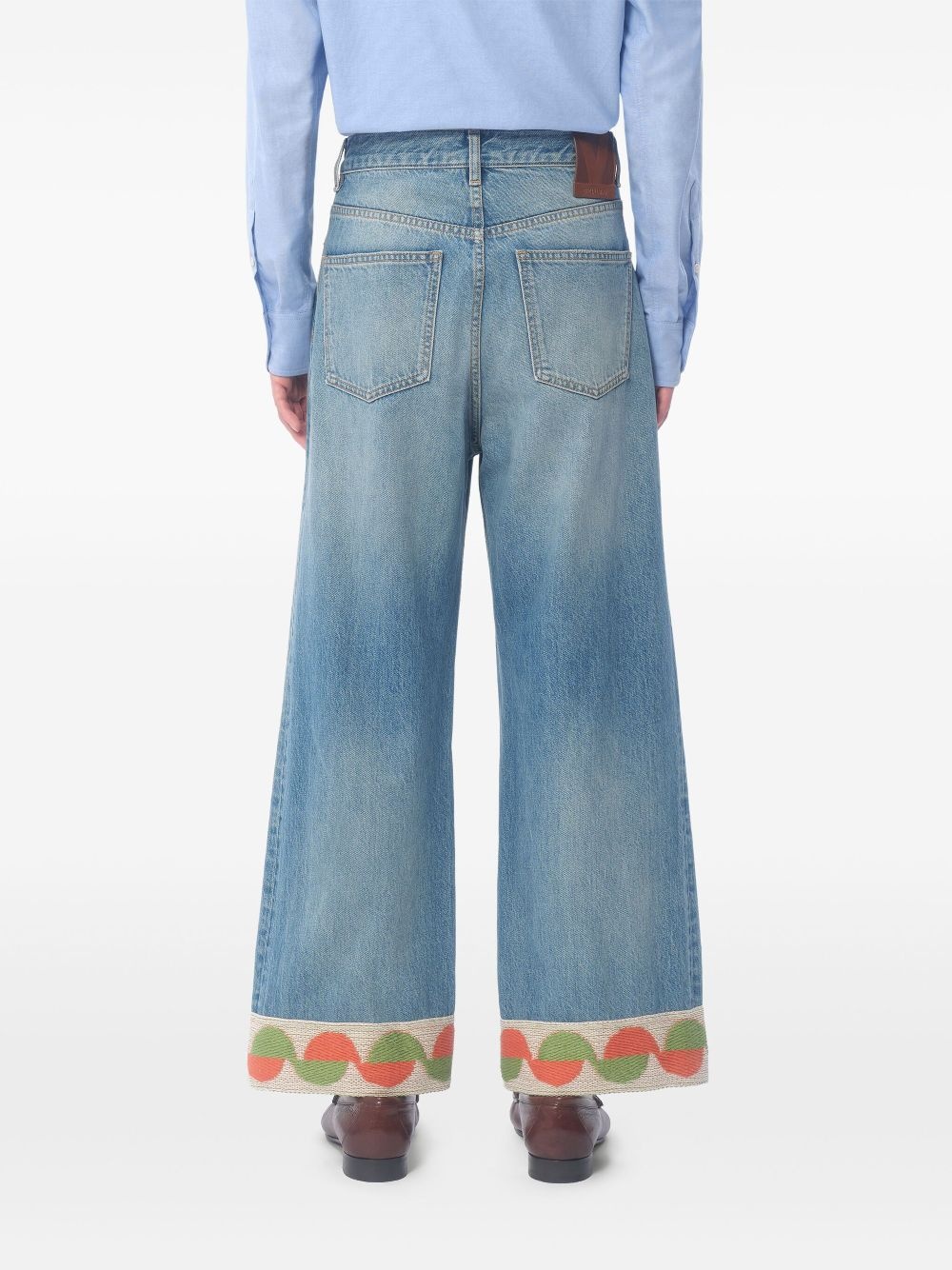 wide-leg jeans - 5
