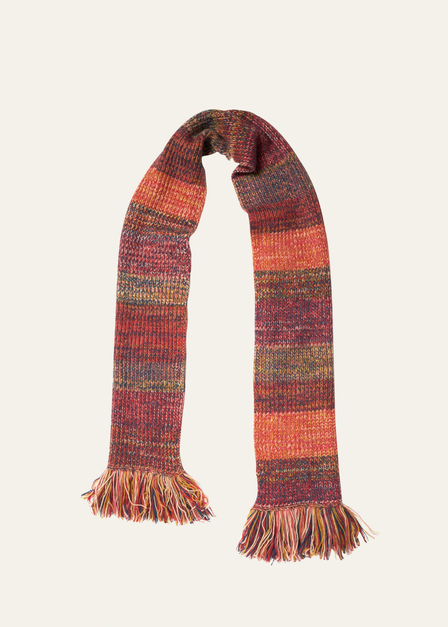 Cosmica Cashmere Knit Scarf - 1