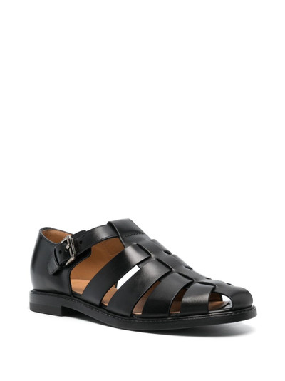 Church's cut-out closed-toe sandals outlook