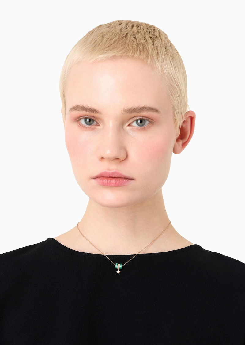 Green Malachite Components Necklace 3