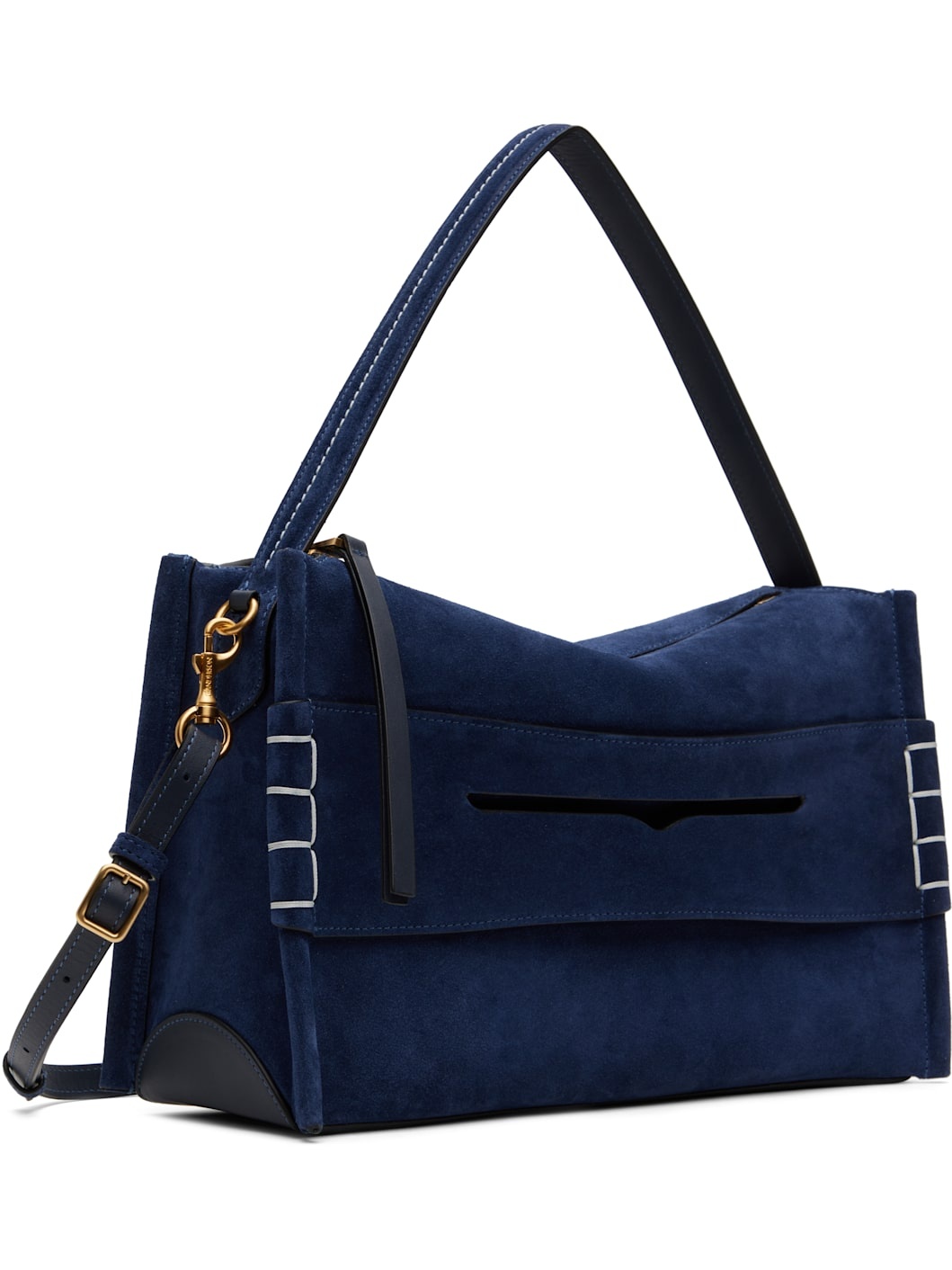 Navy Medium Loafer Bag - 2