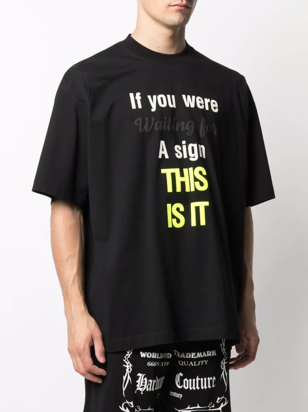 slogan-print T-shirt - 4