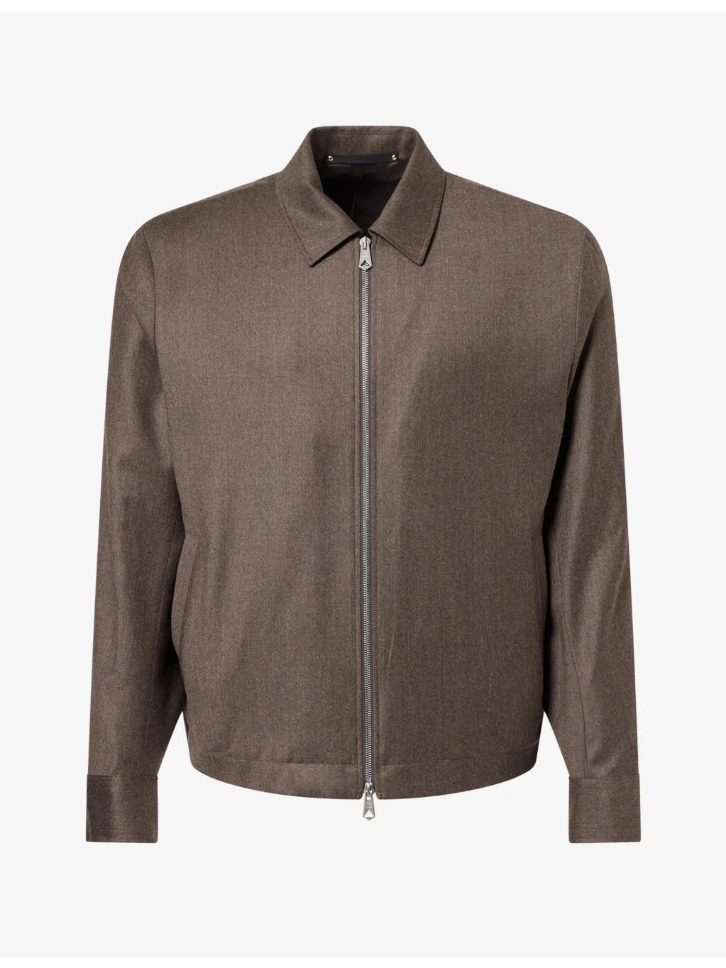 Blouson Zip Wool And Cashmere Jacket - 1