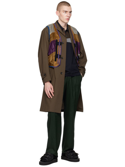 Kolor Brown Coat & Vest Set outlook