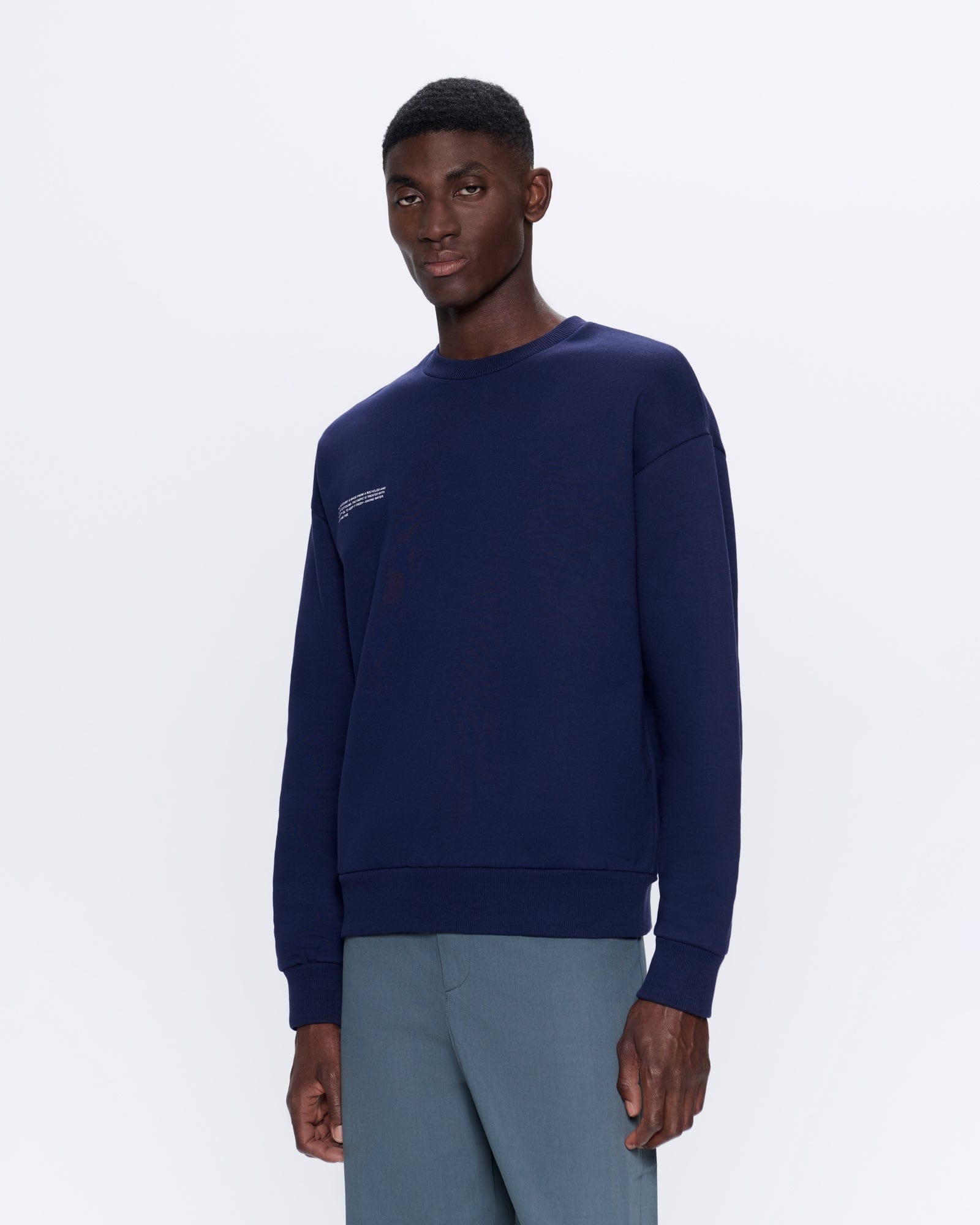 Mens 365 Heavyweight Sweatshirt - Navy Blue - 2
