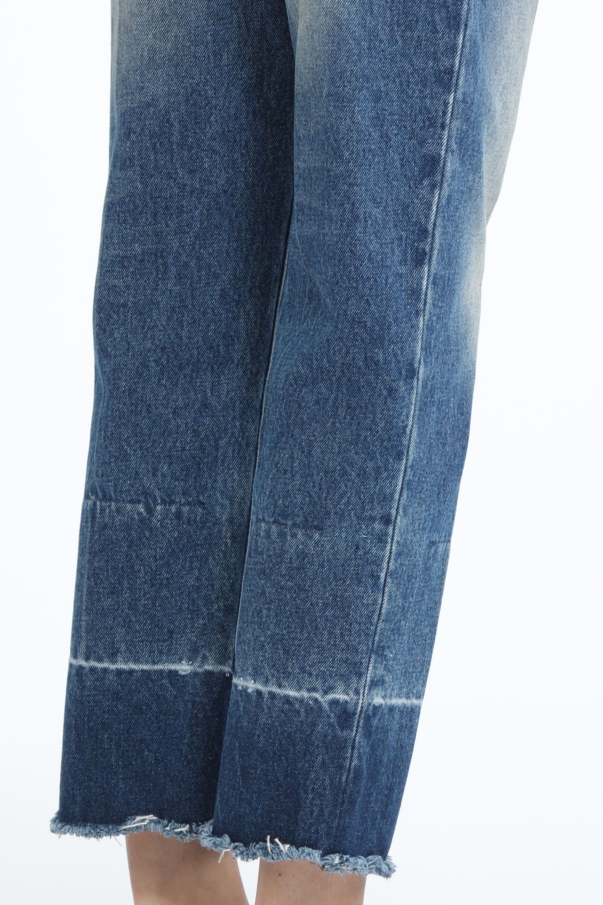 CROPPED STRAIGHT-LEG JEANS - 5