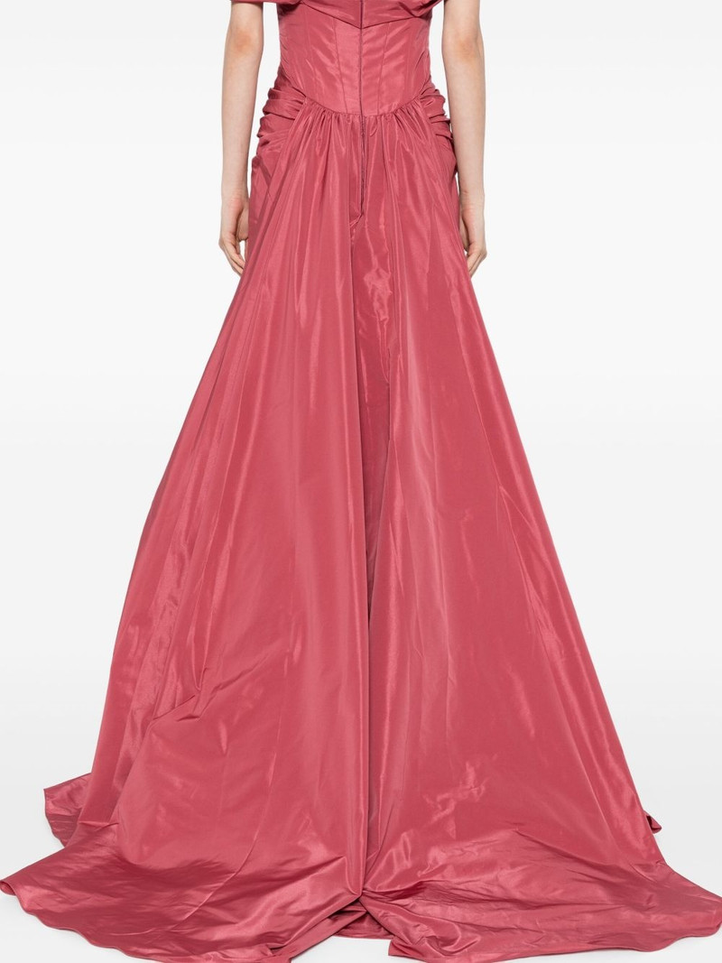 ruched gown 5