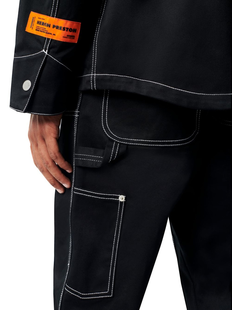 White Stitch Canvas Carpenter 5