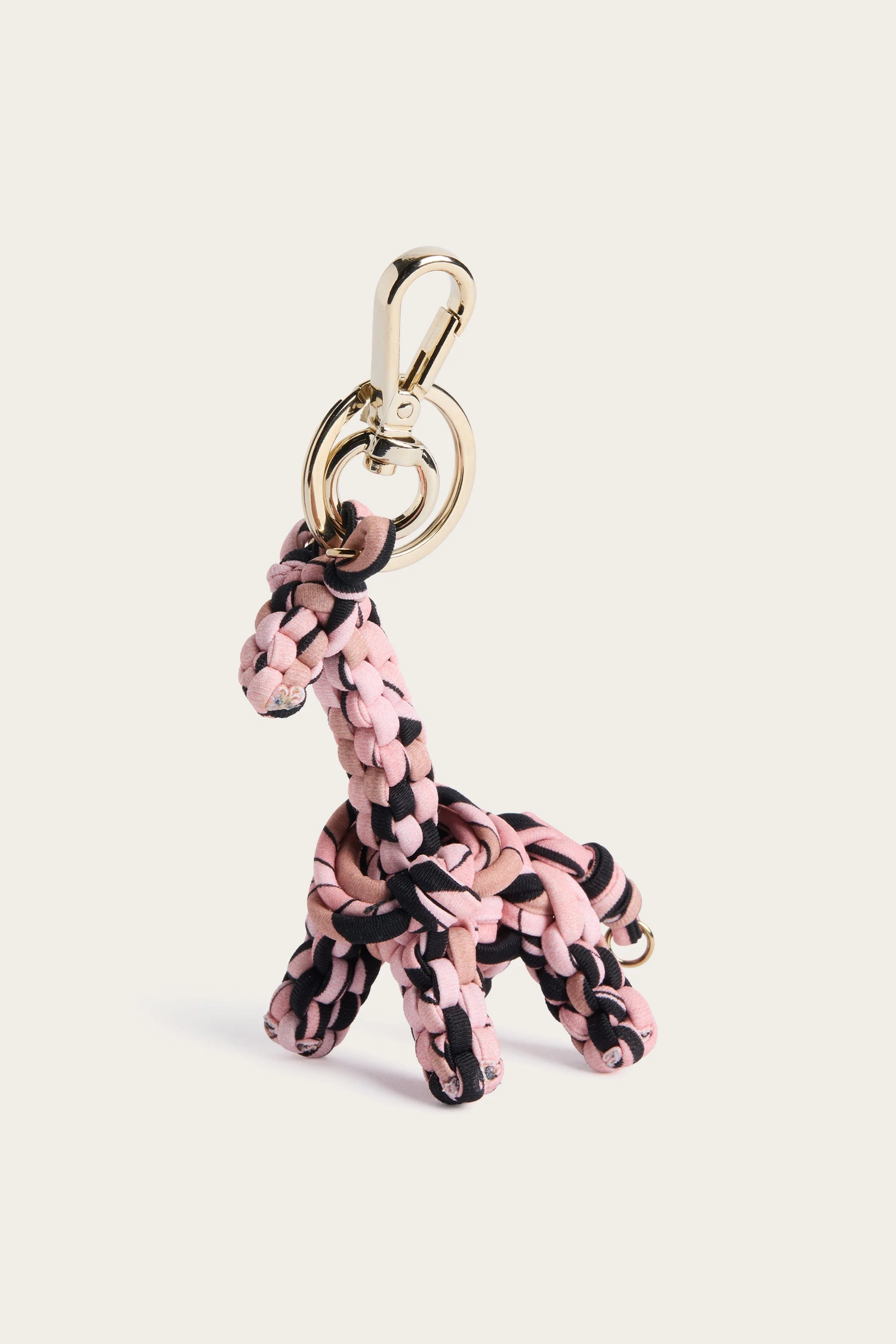 BAG CHARM IN IRIDE PRINT - 1