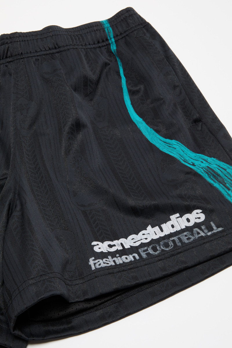 Casual graphic shorts - Black 5
