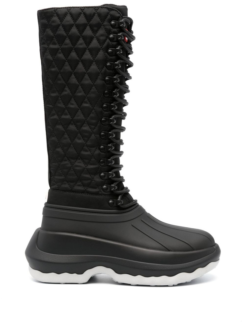 x Hunter Tall 70mm lace-up boots 1