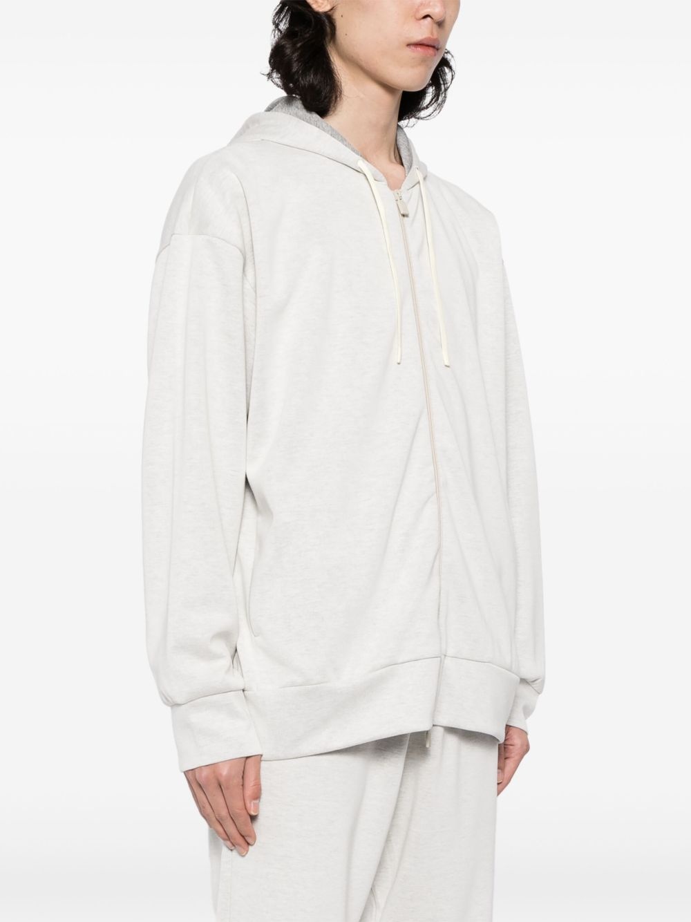 zip-up hoodie - 3
