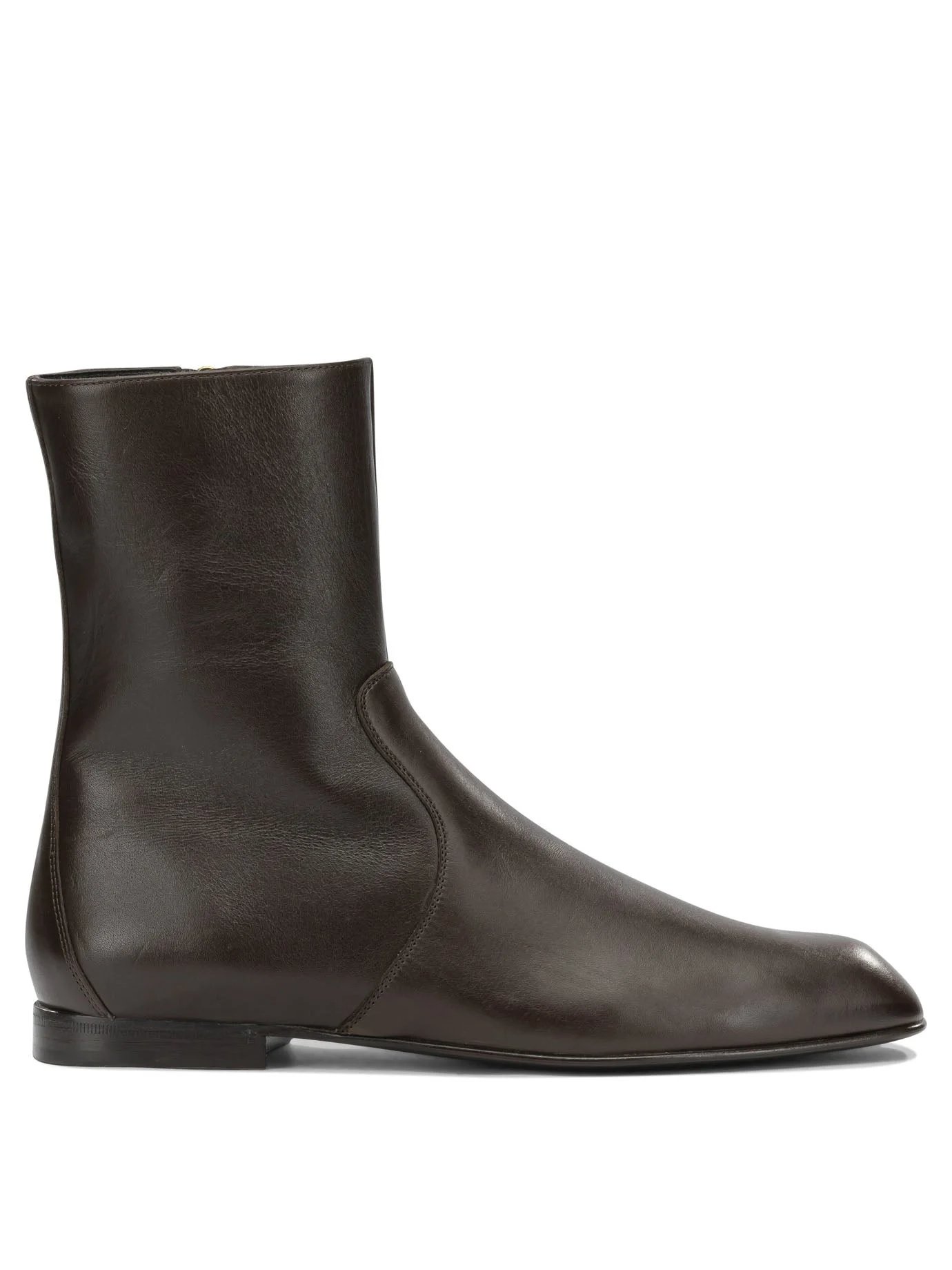 Khaite Colt Ankle Boots Brown Women - 1