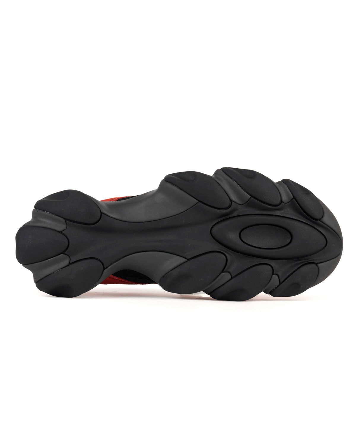 Oakley Factory Team Suede Flesh Sandal - Lava/Black - 5